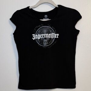 Jägermeister Black Graphic Logo Tee
